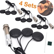Guitar Pickup Piezo Pickup Transducer for Acoustic Guitar Ukulele Mandolin 4sets
