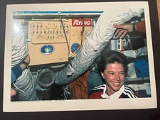 Vintage NASA Fujifilm Photo Serial S71-E0008 STS-71 Mir Station Bonnie Dunbar