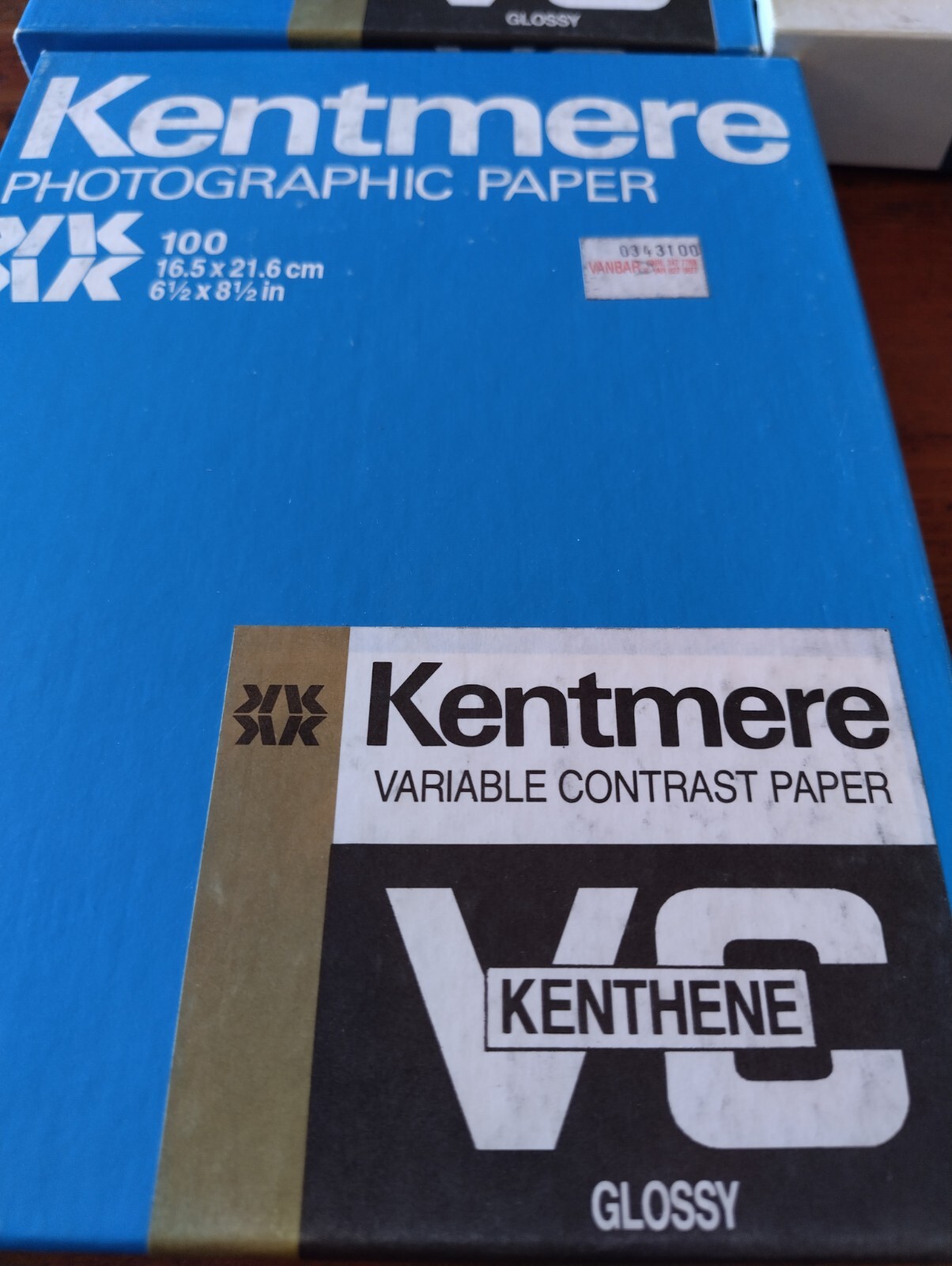 Expired photographic darkroom paper eBay