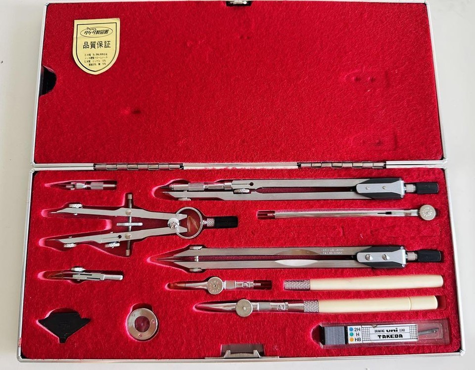 Drafting Set Japan eBay