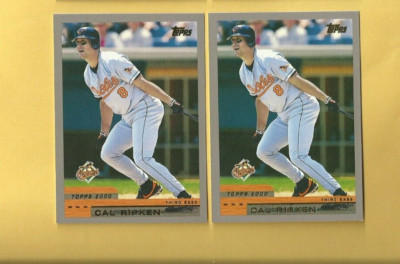 2000 TOPPS CAL RIPKEN CARD #4 LOT BALTIMORE ORIOLES