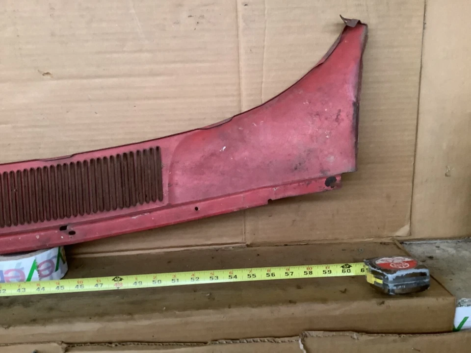 63 64 Mercury MARAUDER Monterey Galaxie PARABRISAS EXTERIOR Capucha Rejilla OEM Foto 2 de 3