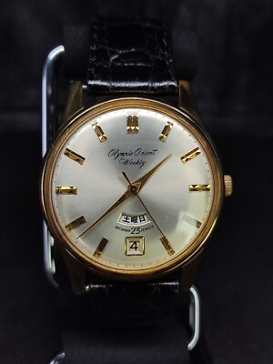 【幻】Olympia Orient Weekly 30st自動巻き腕時計　不動 Vintage Rare Olympia Orient Weekly 23 Jewels U14608 Men's Watch