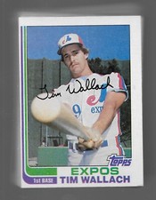 1982 TOPPS #191 TIM WALLACH  RC EXPOS  **  70 CARD LOT **