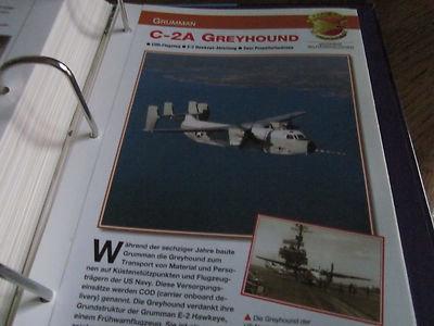 Faszination 5 52 Grumman C 2A Greyhound COD Flugzeug USA