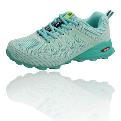 Damen Mädchen Sneaker Sportschuhe Laufschuhe Turnschuhe Mint 71512