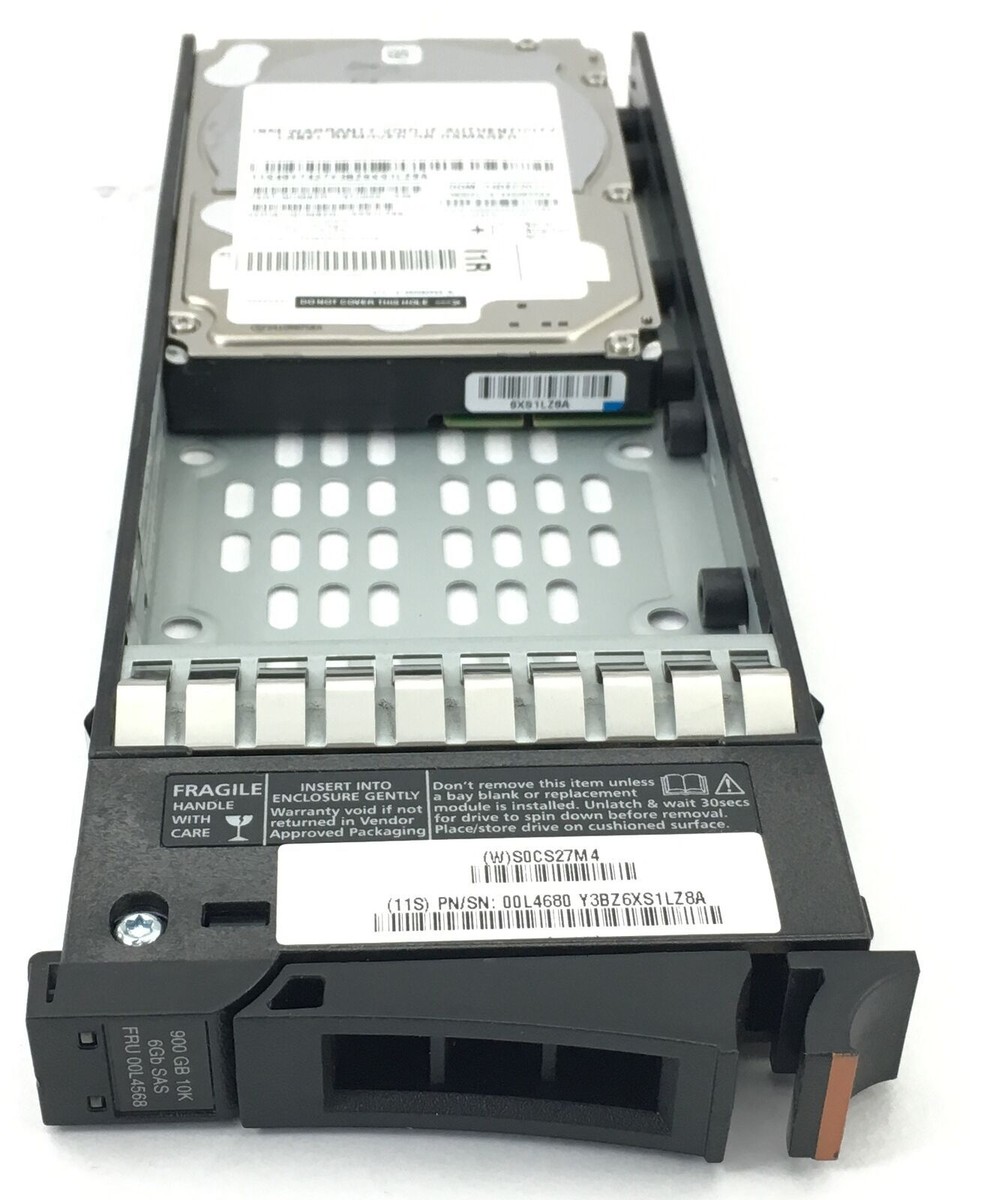 IBM 00Y2684 00L4568 900GB SAS 6GBPS 10K RPM 2.5