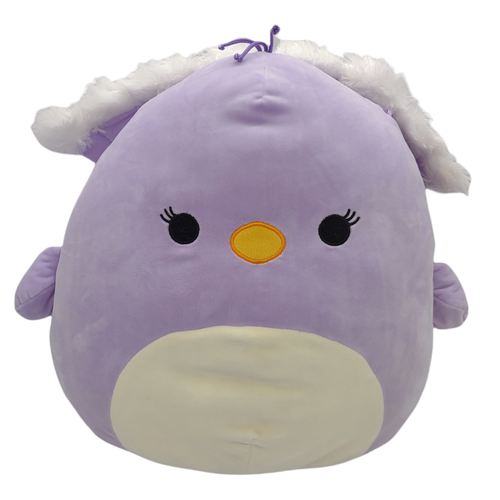 kellytoy toys elina 16 squishmallow peacock