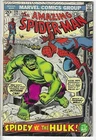 Amazing Spider-Man vol 1 #119 (MARVEL 1973) vs The Incredible HULK - VF - 7.5