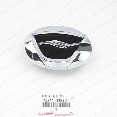 New Genuine Toyota Corolla Rumion Front Emblem Logo Ornament JDM 75311-12B70