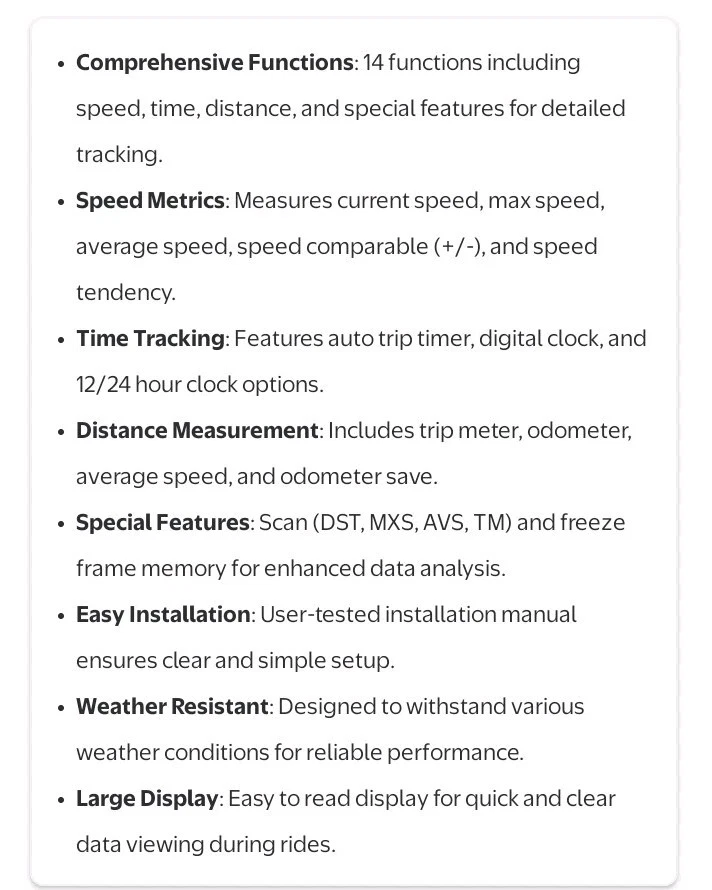 New Blackburn Wireless Digital Cycle Computer With 14 Functions Easy Install - Image 4 of 4