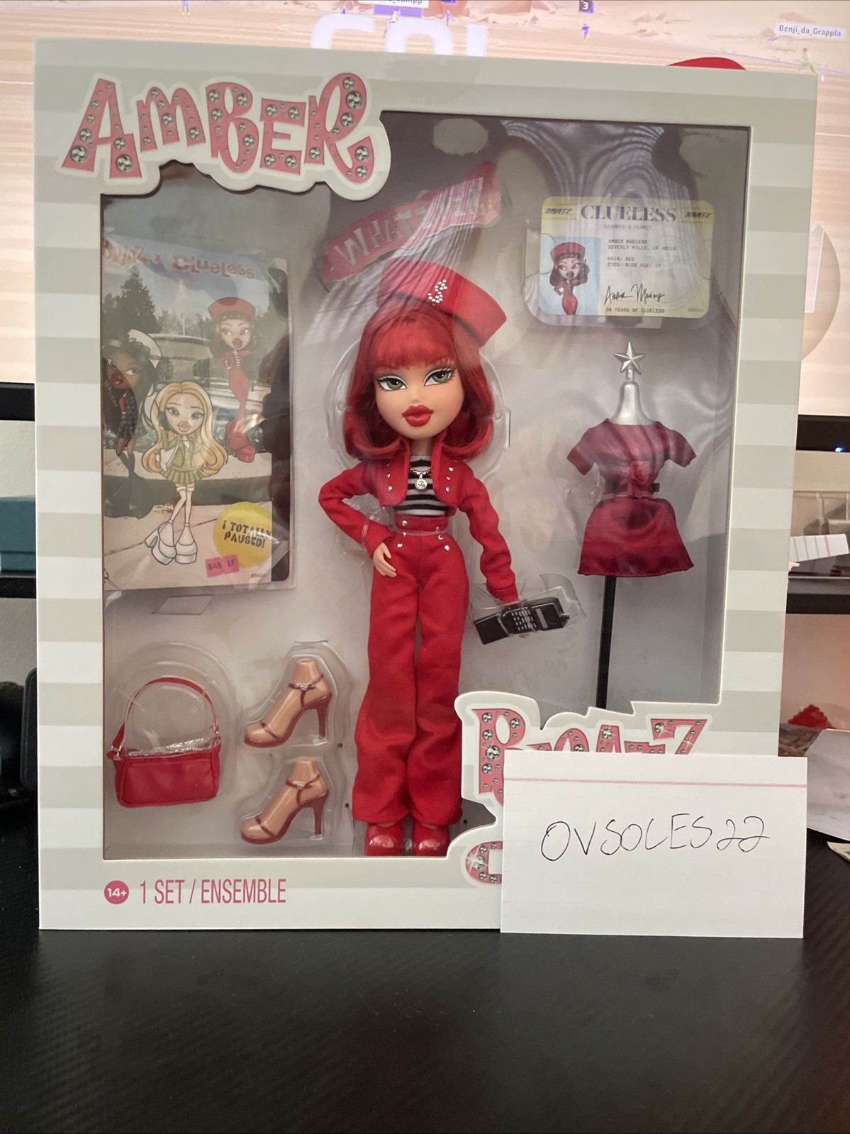 Bratz x Clueless 30th Anniversary Amber Collector Doll Set- 