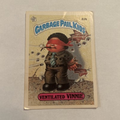 1985 Topps Garbage Pail Kids Series 2 #82b Ventilated Vinnie Sticker Card