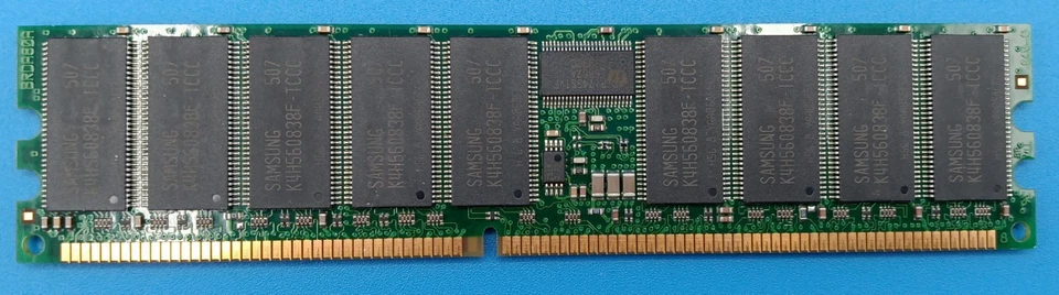 512MB CORSAIR RAM CM72SD512RLP-2700/S PC2700R DDR-333MHz 184-Pin ECC Registered - Image 2 of 2