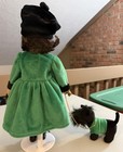 Avon 2000 Special Memories Porcelain Collectible Doll w/Scottie Dog on Leash — photo 3