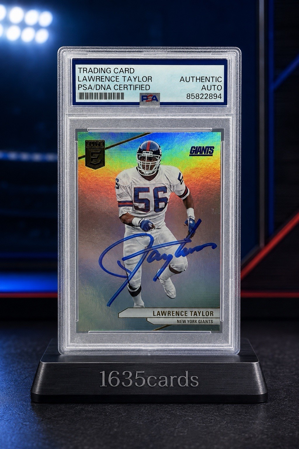 2024 Donruss Elite Lawrence Taylor #96 Auto PSA/DNA Authentic Giants HOF