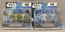 Star Wars Micro Galaxy Squadron Series 10 Xanadu Blood & Magnaguard Fighter