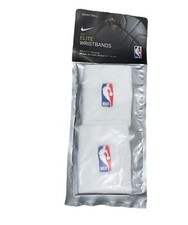 Nike NBA Dri-FIT Wristband White   Official On-Court, Sweat-Wicking
