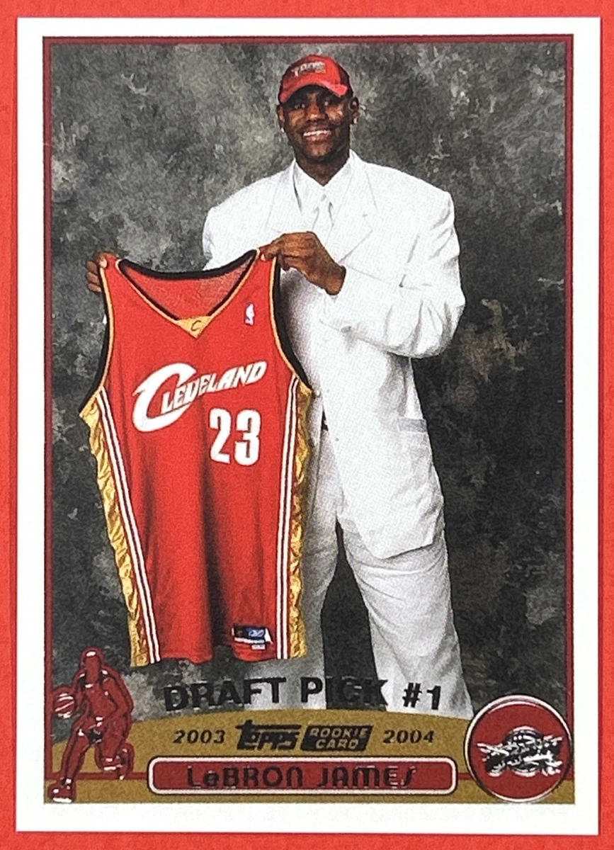 Topps LeBron James Basketball 2003-04 Season Sports Trading Cards