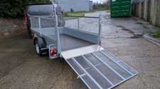 CRH General Purpose 8'x5' Trailer with mesh sides & ramp. 1.3t