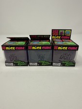 3-Pack NeeDoh Nice Cube, Random Colors Blue Pink Or Purple, Super Solid Squish