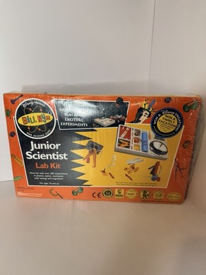 Vintage Disney Kid s Tek Junior Scientist Lab Kit Bill Nye New w/Damage Box Wrap