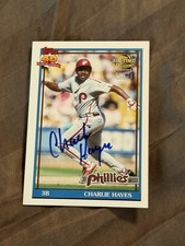 Charlie Hayes 2005  Topps Fan Favorites Auto Autograph