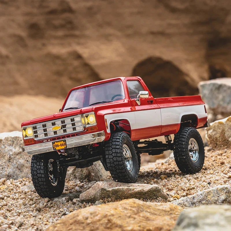FMS 1:18 FCX18 Chevrolet K10 V2 RTR Red - Image 2 of 4