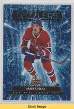 2022-23 Upper Deck Extended Series Dazzlers Blue Arber Xhekaj #DZ-121 READ 0cr