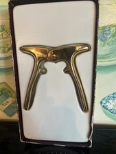 Vintage Champagne Key Opener patent 4442735 Gold Tone