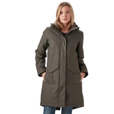 Brasher Women’s Waterproof and Quilted Hopegill Parka Jacket with Hood