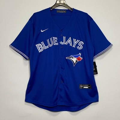 Toronto Blue Jays Baseball Jersey, Embroidered, Dark Blue