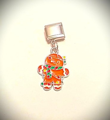 Italian Charm Lebkuchen Armband Schmuck passend für alle italienischen Bettelarmbänder