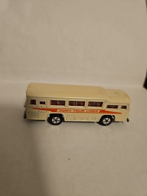 VINTAGE TOMICA No. 41 FUJI SEMI-DECKER TYPE BUS ''TOMY TOUR LINES'' JAPAN