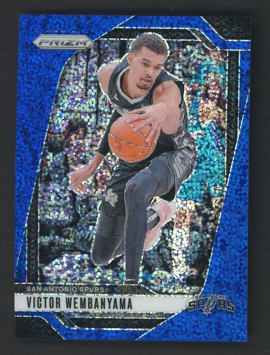 2024-25 Panini Blue Sparkle Prizm #172 Victor Wembanyama Spurs 30/144
