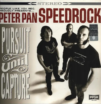 LP Peter Pan Speedrock Pursuit Until Capture LTD ED, WHITE VINYL NEAR MINT