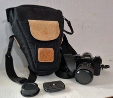 Ricoh KR-5 Super II 35mm SLR Film Camera w/ Zoom Lens  Bag Included