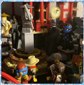 Lego Custom Ninjago: Temple of Airjitzu 2115 Pcs W/ Minifigs(Description Below!)