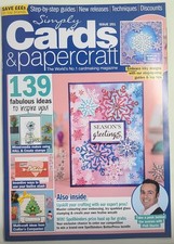 Simply Cards Papercraft, Issue 251, Card Making Ideas and Instructions