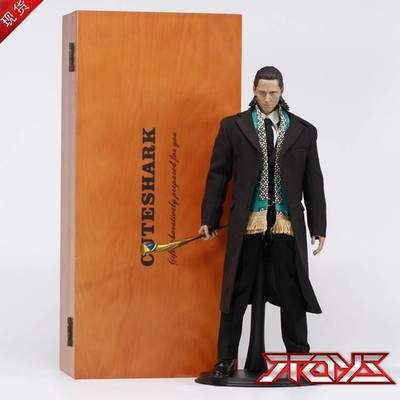 Custom Loki Suit Set 1/6 Scale Outfit  Figure 3 Versions Wood Box In Stock