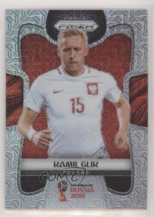 2018 Panini Prizm World Cup Mojo Prizm Kamil Glik #152 4h5