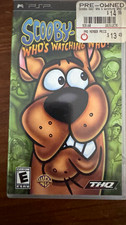 THQ Scooby-Doo! Who's Watching Who? Sony PSP w/ Case Manual Included E 2006