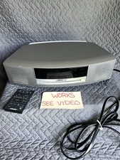 Bose Wave Music System AM/FM CD Player Clock Radio W/ REMOTE AWRCC1