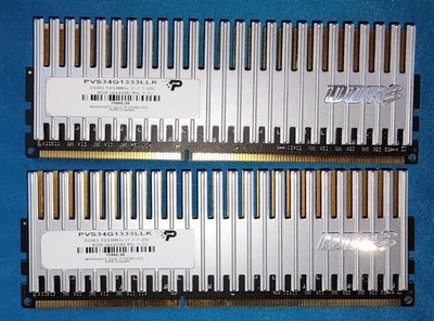 Patriot Viper 4GB (2x 2GB) DDR3 1333 Dual Channel Kit Desktop RAM PVS34G1333LLK