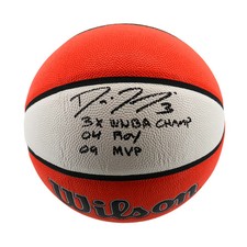 Diana Taurasi Phoenix Mercury Autographed Inscribed WNBA Auth Series Basketball