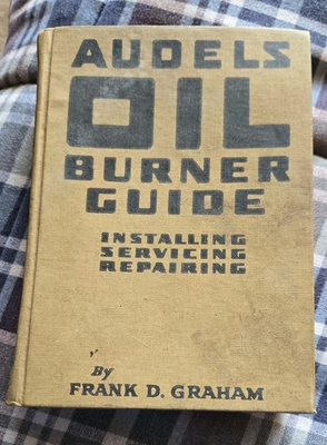 #ad Vintage Audels Oil Burner Guide by Frank Graham 1955 $15.00