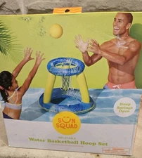 Basketball Hoop Set for Pool & Carry Bag Hydro Spring - Sun Squad - New in Box