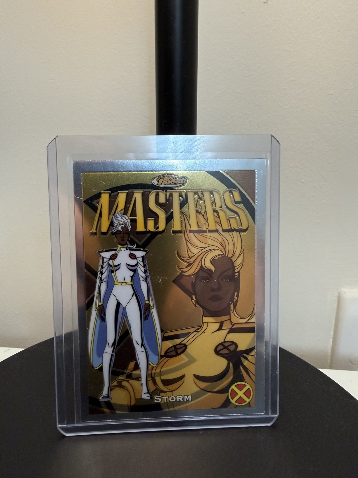 2025 Topps Finest X-Men '97 STORM Base Masters Rare Gold #85