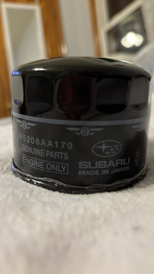 #ad Genuine Subaru Oil Filter 15208AA170 for WRX and BRZ $19.95