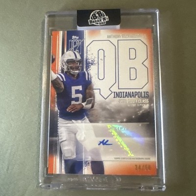 2024 Topps Signature Class - Anthony Richardson #VCA-AR Orange /50